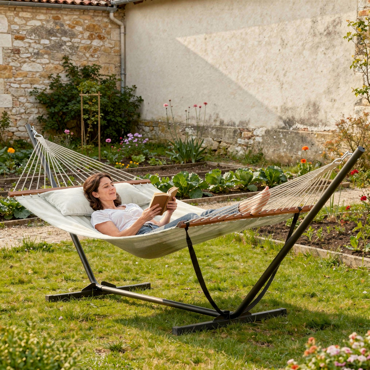 Hamac de jardin sur pied | George