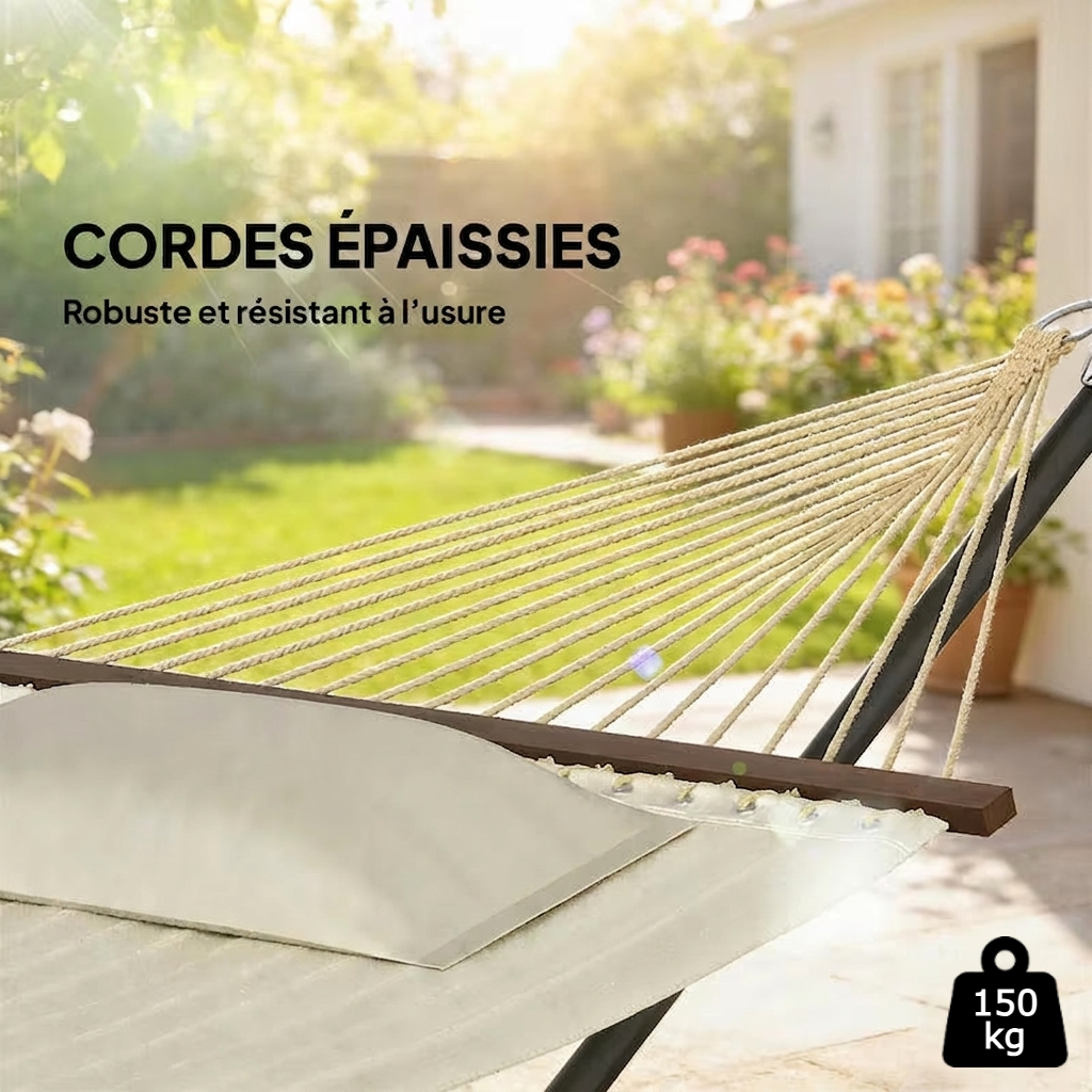 Hamac de jardin sur pied | George