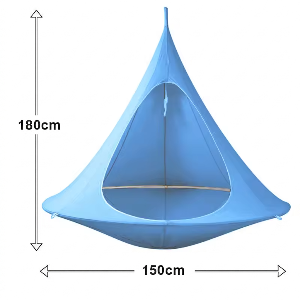 Hamac suspendu rond ⌀150cm | Nemelia