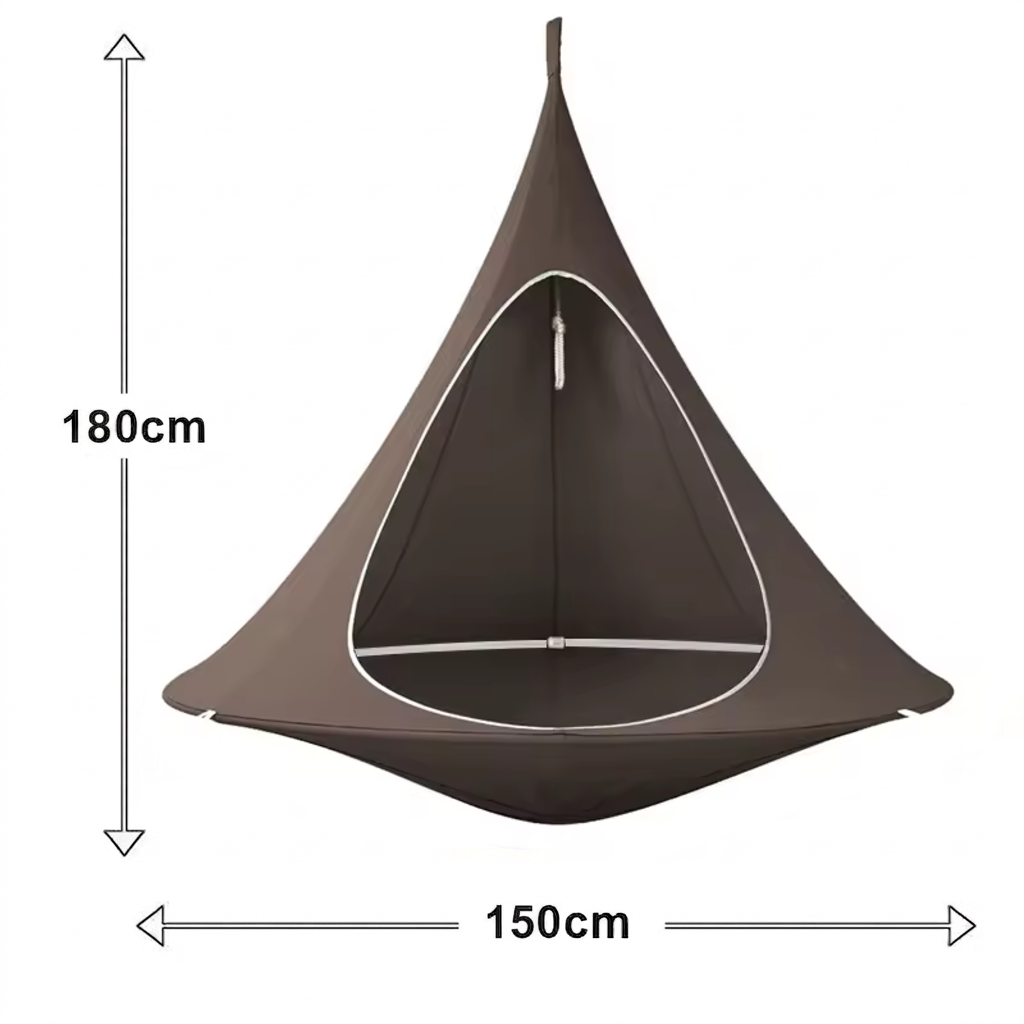 Hamac suspendu rond ⌀150cm | Nemelia