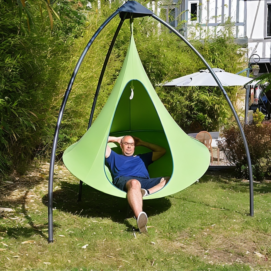 Hamac suspendu rond ⌀150cm | Nemelia